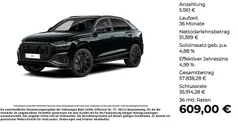 Mythosschwarz metallic Gebraucht 2022 Audi SQ8 Ambiente SUV | 56.950 € (Guter Preis)