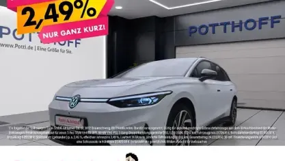 Gebraucht VW ID.7 Pro 210 kW (286 PS) 2025 Gletscherweiß metallic Kombi