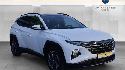 Gebraucht Hyundai Tucson 150 PS (110 kW) 2021 Weiß SUV