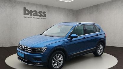 Brugt VW Tiguan Highline 150 HK (110 kW) 2019 Blå SUV