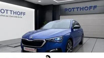 Gebraucht Skoda Scala Style 150 PS (110 kW) 2019 Raceblau metallic Kleinwagen