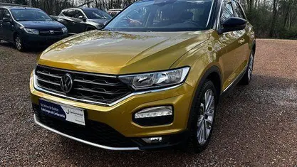 Gebraucht VW T-Roc Style 150 PS (110 kW) 2018 Curcuma yellow metallic SUV