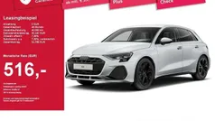 Weiß Gebraucht 2024 Audi A3 Sportback S-Line Limousine | 40.440 € (Fairer Preis)