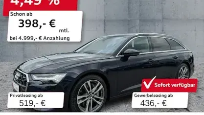 Gebraucht Audi A6 Advanced 299 PS (219 kW) 2025 Firmamentblau metallic Kombi