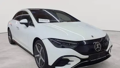 Gebraucht Mercedes EQE350 AMG line 214 kW (292 PS) 2022 Polarweiß Limousine