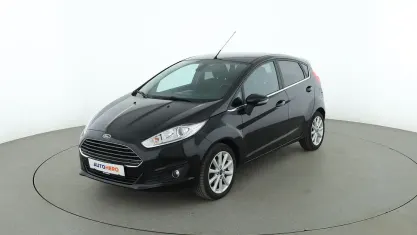 Gebraucht Ford Fiesta Titanium 101 PS (74 kW) 2017 Schwarz Kleinwagen