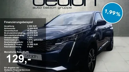 Gebraucht Peugeot 3008 Allure 131 PS (96 kW) 2024 Blau SUV