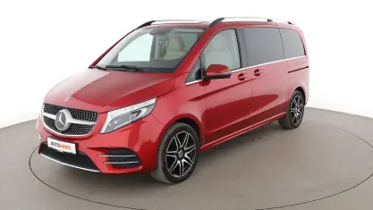 Gebraucht Mercedes V300 Avantgarde Edition 237 PS (174 kW) 2021 Rot Van / Kleinbus