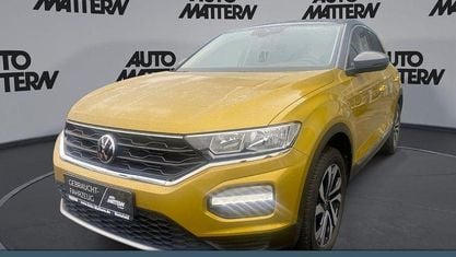Begagnad VW T-Roc Active 150 HK (110 kW) 2021 Gul SUV