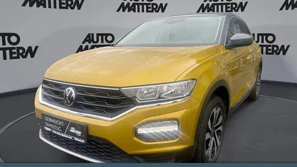 Gelb Gebraucht 2021 VW T-Roc Active SUV | 22.990 € (Fairer Preis)