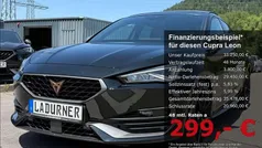 Schwarz Gebraucht 2023 Cupra Leon VZ Limousine | 33.250 € (Fairer Preis)