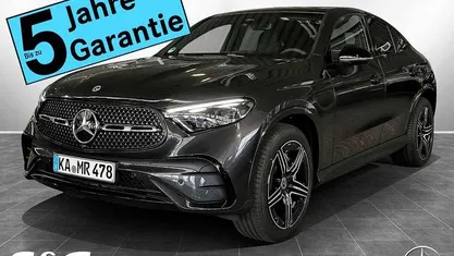 Metalliclack graphitgrau Gebraucht 2025 Mercedes GLC220 AMG Coupé | 61.889 € (Guter Preis)