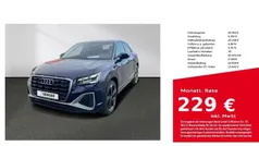 Blau Gebraucht 2022 Audi Q2 S-Line SUV | 26.450 € (Fairer Preis)