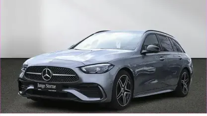 Second-hand Mercedes C180 AMG 170 CP (125 kW) 2023 Gri Break