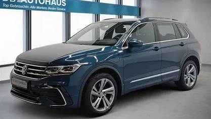 Gebraucht VW Tiguan R-line 150 PS (110 kW) 2023 Blau SUV