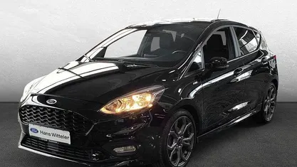 Iridiumschwarz metallic Gebraucht 2018 Ford Fiesta ST-Line Limousine | 10.990 € (Fairer Preis)