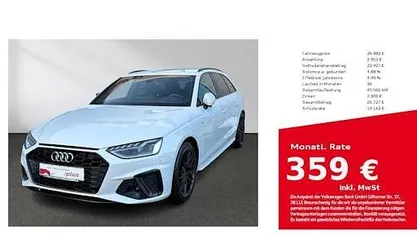 Usado Audi A4 S-Line 163 HP (119 kW) 2022 Branco Carrinha