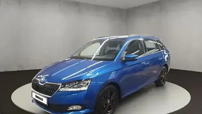 Gebraucht Skoda Fabia Ambition 95 PS (69 kW) 2021 Raceblau metallic Limousine