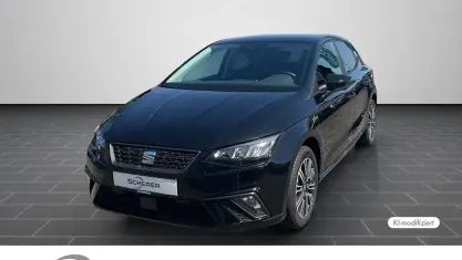 Gebraucht Seat Ibiza Style 95 PS (69 kW) 2025 Midnight schwarz metallic (metallic) Kleinwagen