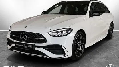 Gebraucht Mercedes C180 AMG 170 PS (125 kW) 2025 Unilack polarweiß Kombi