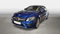 Blau Gebraucht 2020 Mercedes C300 AMG line Cabrio | 39.920 € (Fairer Preis)