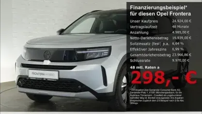 Gebraucht Opel Frontera Ultimate 145 PS (106 kW) 2026 Silber SUV