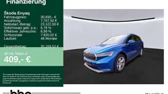 Blau Gebraucht 2022 Skoda Enyaq iV SUV | 30.830 € (Guter Preis)