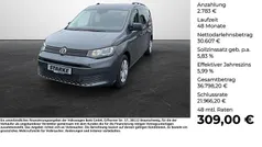 Schwarz Neu 2025 VW Caddy Maxi Family Van / Kleinbus | 33.390 € (Fairer Preis)