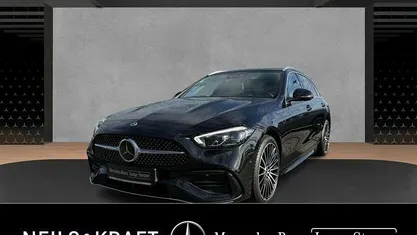 Gebraucht Mercedes C220 AMG 200 PS (147 kW) 2023 Schwarz Kombi