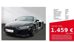 Mythosschwarz metallic Gebraucht 2022 Audi R8 Spyder Performance Cabrio | 138.880 € (Guter Preis)