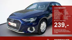 Navarrablau metallic Gebraucht 2024 Audi A3 Sportback Advanced Plus Limousine | 27.690 € (Superpreis)