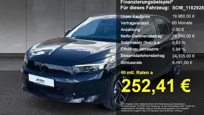Karbon schwarz () Gebraucht 2025 Opel Corsa Kleinwagen | 19.980 € (Guter Preis)