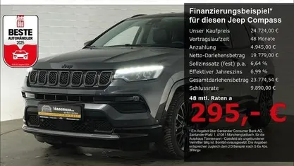Grau Gebraucht 2023 Jeep Compass SUV | 24.724 € (Guter Preis)