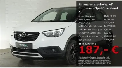 Gebraucht Opel Crossland X Innovation 110 PS (80 kW) 2019 Schnee weiß SUV