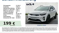 Schneeweiss Gebraucht 2024 Kia Stonic Spirit SUV | 21.350 € (Fairer Preis)