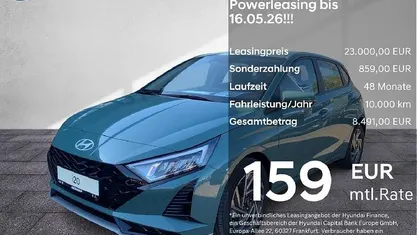 Novo Hyundai i20 Comfort 90 HP (66 kW) 2026 Verde Citadino