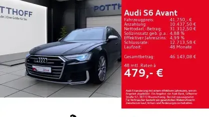 Gebraucht Audi S6 Ambiente 344 PS (253 kW) 2022 Mythosschwarz metallic Kombi