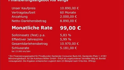 Gebraucht Kia Venga 90 PS (66 kW) 2017 Beige Kleinwagen