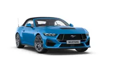 Vapor blue/whisper blue Neu 2025 Ford Mustang GT Convertible Cabrio | 61.200 € (Superpreis)