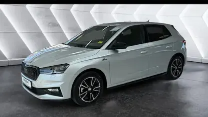Używany Skoda Fabia Monte Carlo 116 KM (85 kW) 2024 Srebrny Sedan/Limuzyna