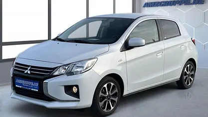 Titanweiß (uni) Gebraucht 2021 Mitsubishi Space Star Spirit+ Kleinwagen | 10.390 € (Fairer Preis)