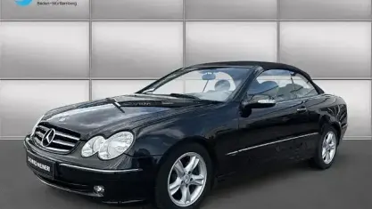 Gebraucht Mercedes CLK200 163 PS (119 kW) 2004 Schwarz Cabrio