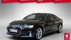 Mythosschwarz metallic Gebraucht 2024 Audi A5 Advanced Plus Coupé | 42.444 € (Superpreis)