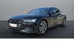 Schwarz (schwarz (mythosschwarz metallic)) Gebraucht 2024 Audi A6 Advanced Plus Limousine | 60.838 €