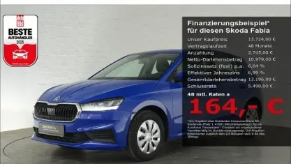 Begagnad Skoda Fabia Active 80 HK (58 kW) 2022 Blå Halvkombi