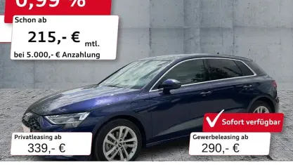 Gebraucht Audi A3 Advanced 204 PS (150 kW) 2025 Blau Limousine