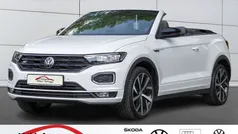 Pure white Gebraucht 2021 VW T-Roc Cabriolet R-line Cabrio | 27.490 € (Fairer Preis)