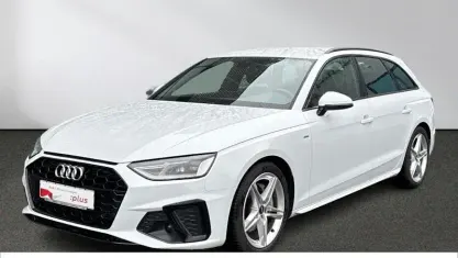 Gebraucht Audi A4 S-Line 204 PS (150 kW) 2023 Gletscherweiß metallic Kombi