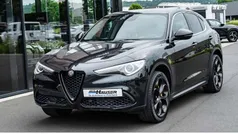 Schwarz Gebraucht 2019 Alfa Romeo Stelvio Super SUV | 27.895 € (Guter Preis)