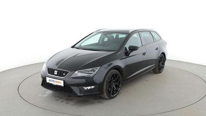 Używany Seat Leon FR 150 KM (110 kW) 2016 Czarny Kombi